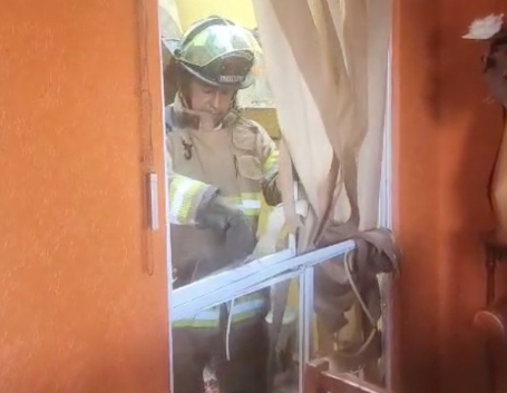 Fuga de gas destruye un hogar