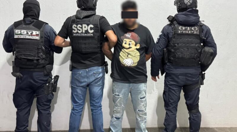 Detenido en Guanajuato