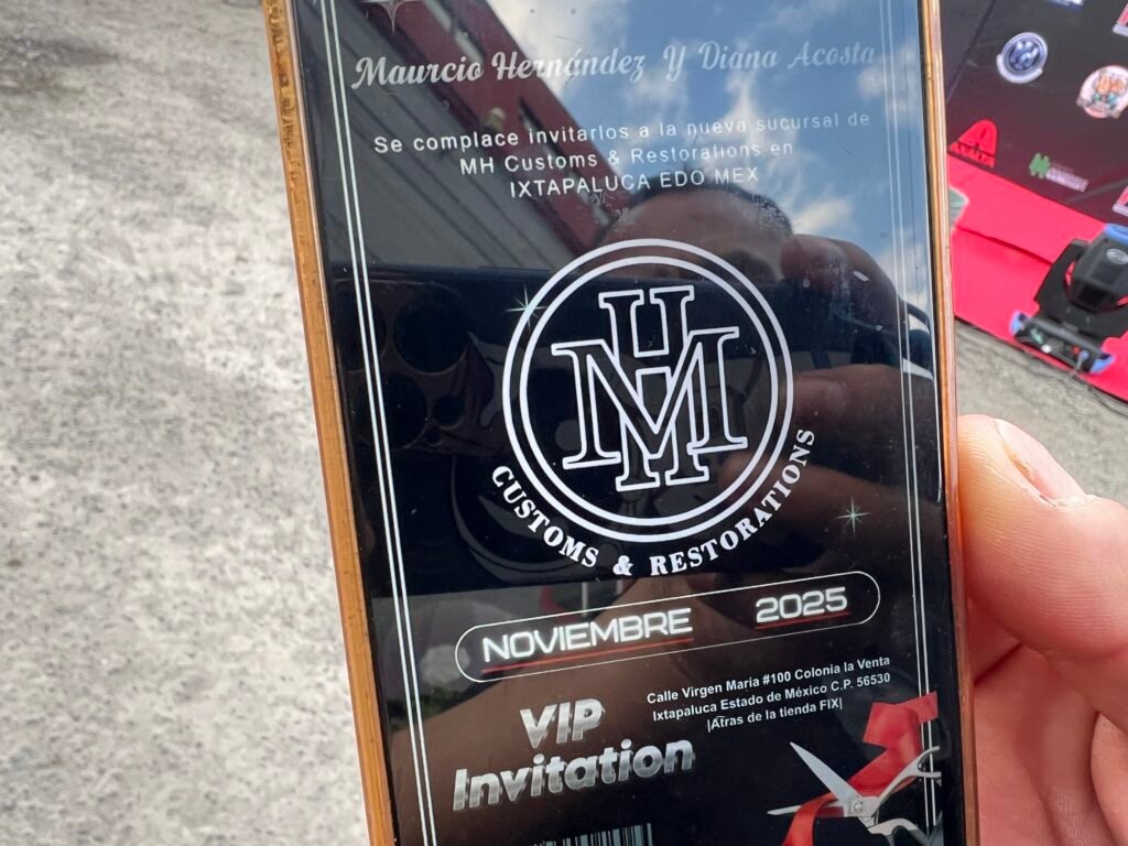 Ruedas contra la Delincuencia: MH Customs Renovations de Mauricio Hernández