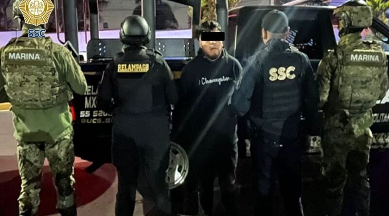 Detienen a probable vendedor de drogas en la AO