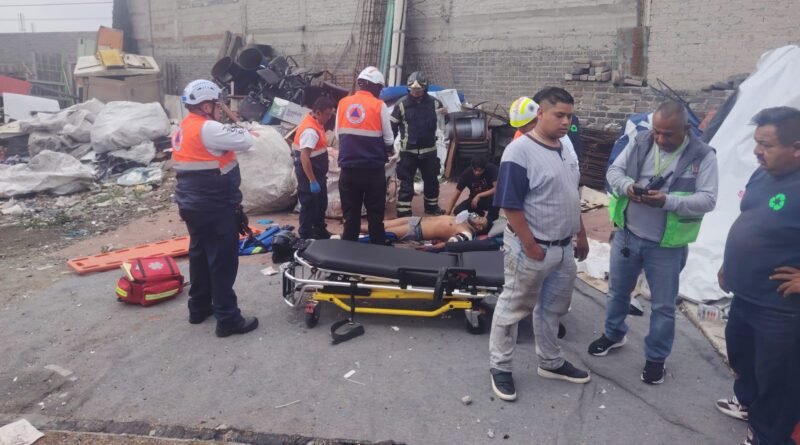 Explosión en Iztapalapa deja un lesionado grave
