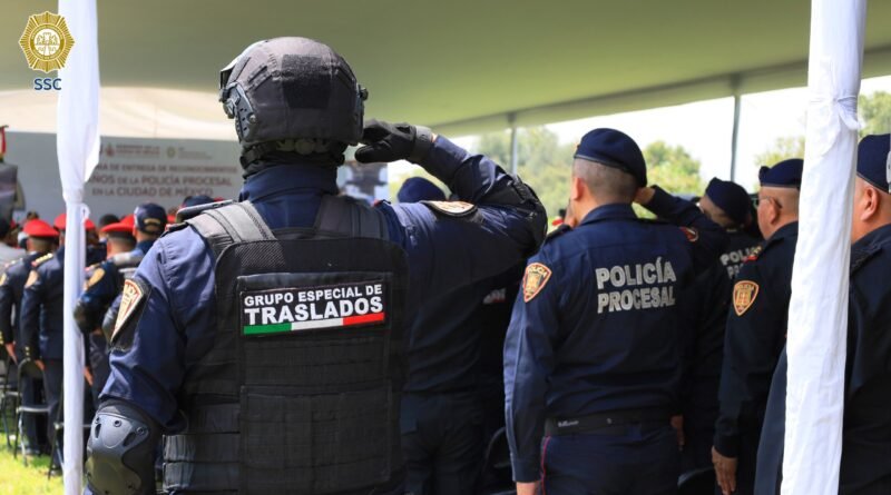 Más de mil elementos conforman la Policía Procesal de la Ciudad de México